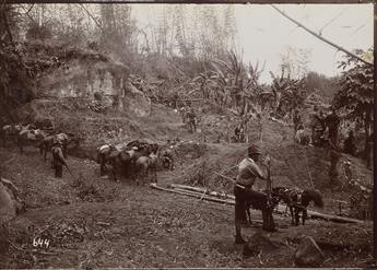 (SPANISH AMERICAN WAR--PHILIPPINES) A collection of 40 humanistic photographs by Perley Fremont Rockett, the official photographer of t